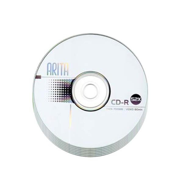 سی دی خام  آریتا مدل CD-R بسته۵۰عددی