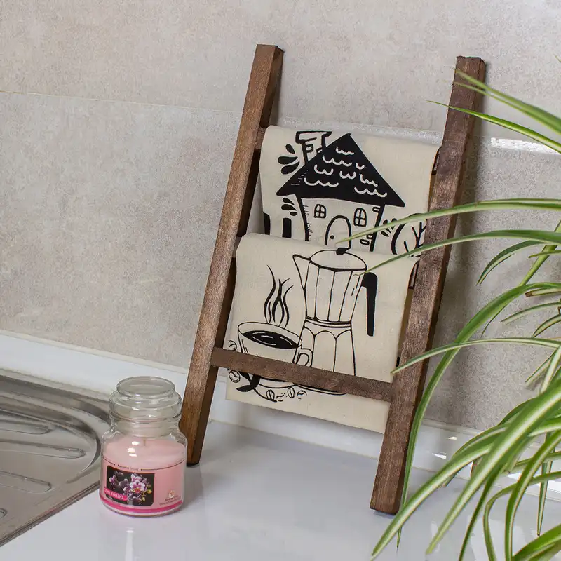 دکوری مدل نردبان چوبی