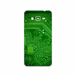 MAHOOT Green Printed Circuit Board Cover Sticker for Samsung Galaxy Grand Prime