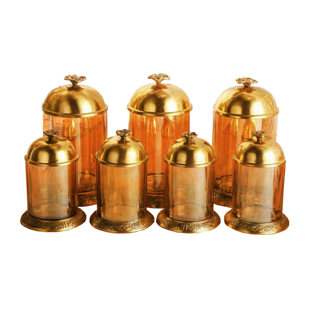 ست جای ادویه ۷ پارچه مدل گلارادین کد 37168