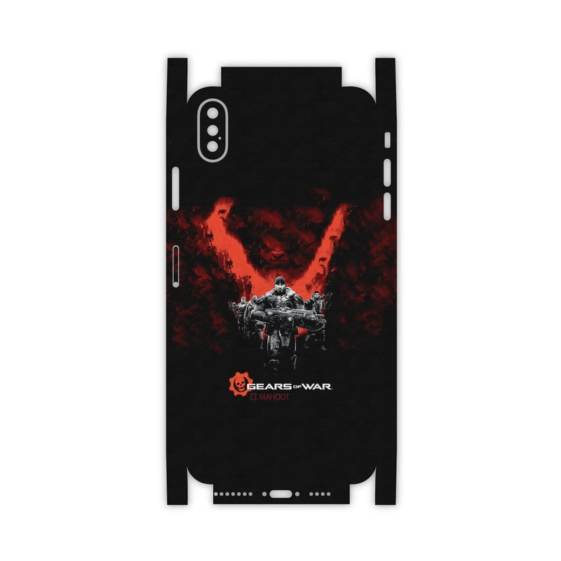 برچسب پوششی ماهوت مدل GEARS-OF-WAR-Game-FullSkin مناسب برای گوشی موبایل اپل iPhone Xs Max
