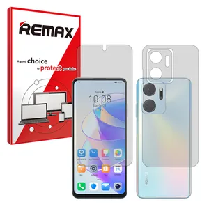 Remax Resistant model matte screen protector suitable for Honor X7a Mobile phone along with the back protector