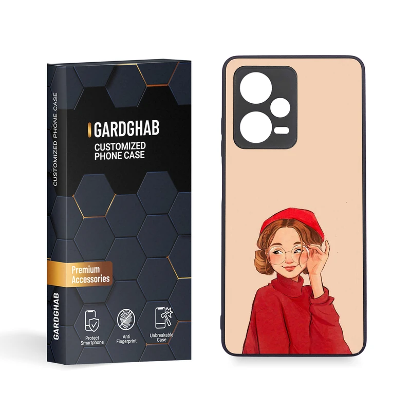 کاور گارد قاب مدل دخترانه مناسب برای گوشی موبایل شیائومی Redmi Note 12 Pro Plus 5G