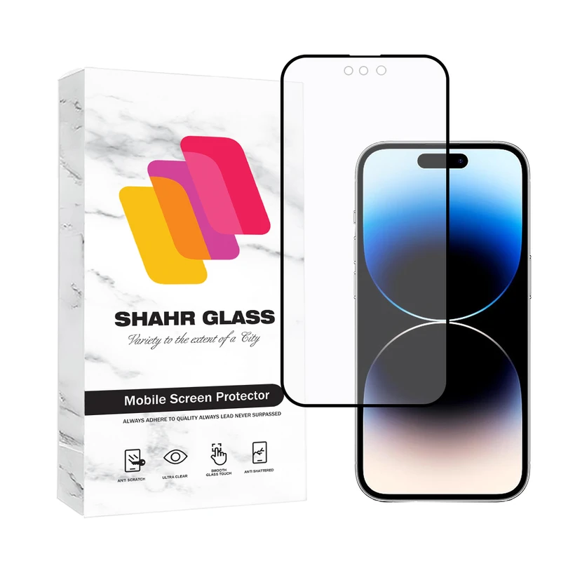 محافظ صفحه نمایش سرامیک مات شهر گلس مدل MCERAMICS مناسب برای گوشی موبایل اپل iPhone 14 Pro  