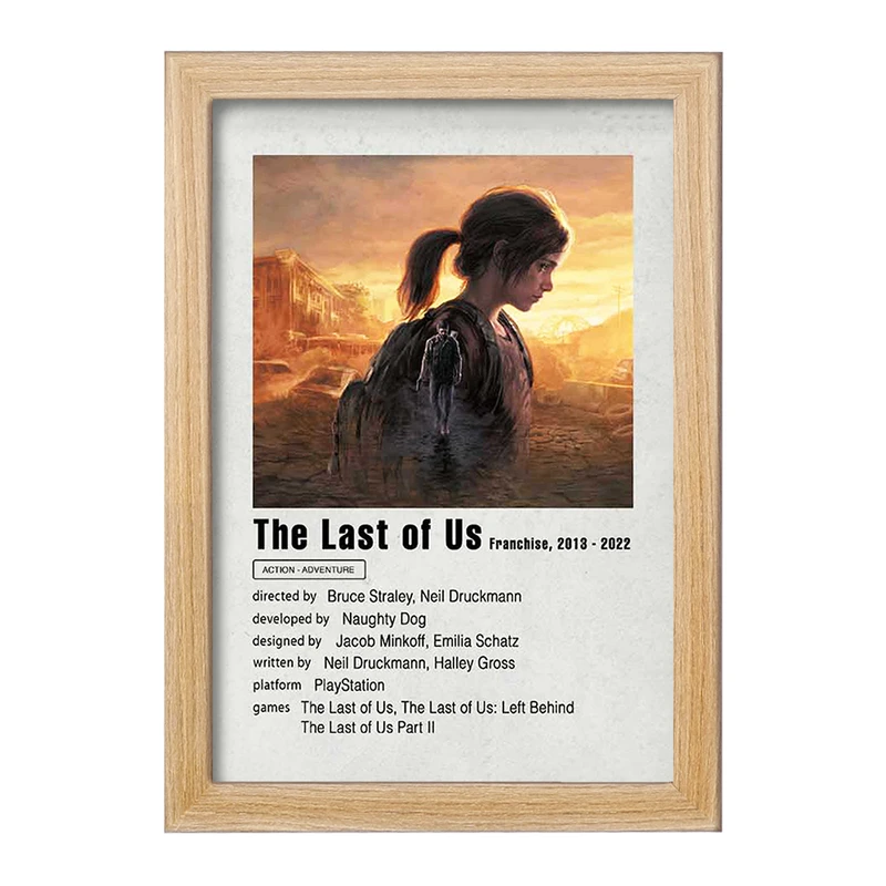 تابلو خندالو مدل آخرین بازمانده از ما کد F11251