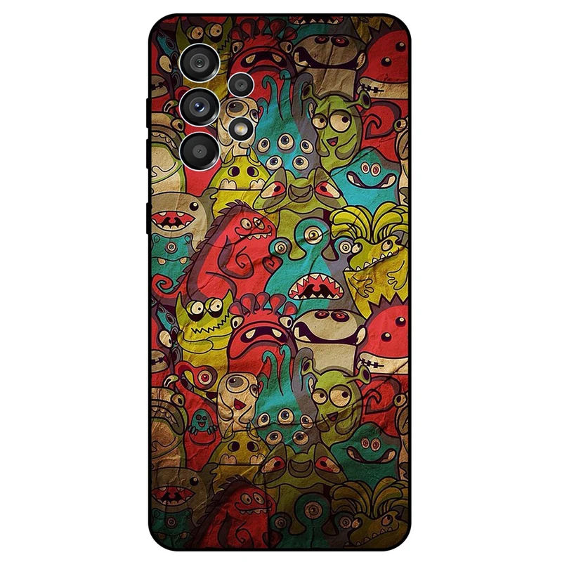 کاور مگافون طرح هیولا مدل 0101 مناسب برای گوشی موبایل سامسونگ Galaxy A33 5G 