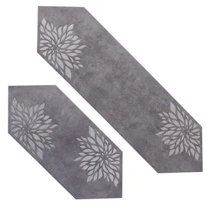 ست رومیزی 2 تکه مدل مخمل 2لایه کد M2