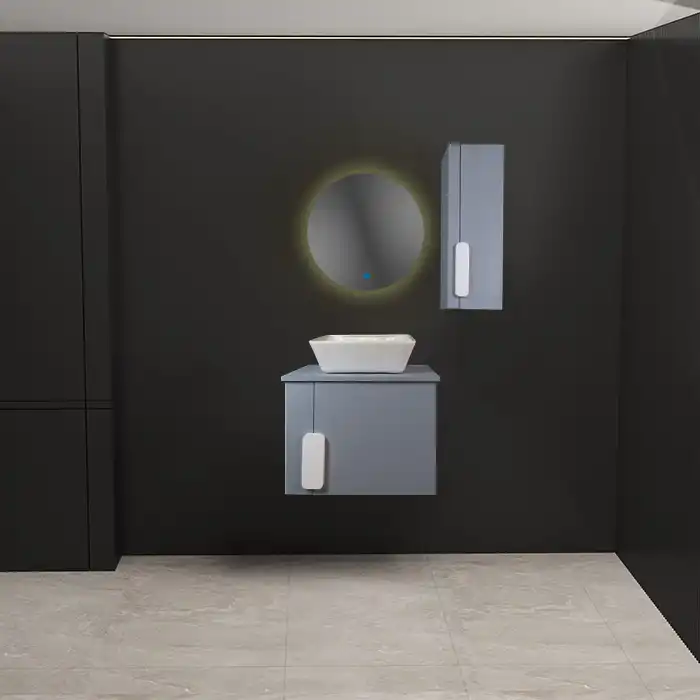 ست کابینت و روشویی مدل سورن به همراه باکس و آینه