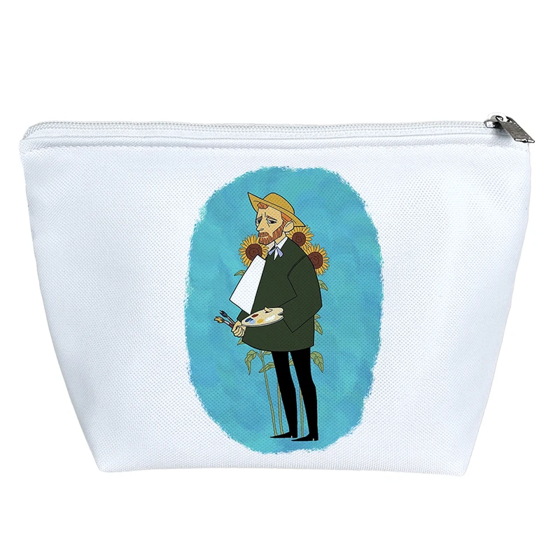 کیف لوازم آرایش دخترانه خندالو مدل ونسان ونگوگ کد 2491