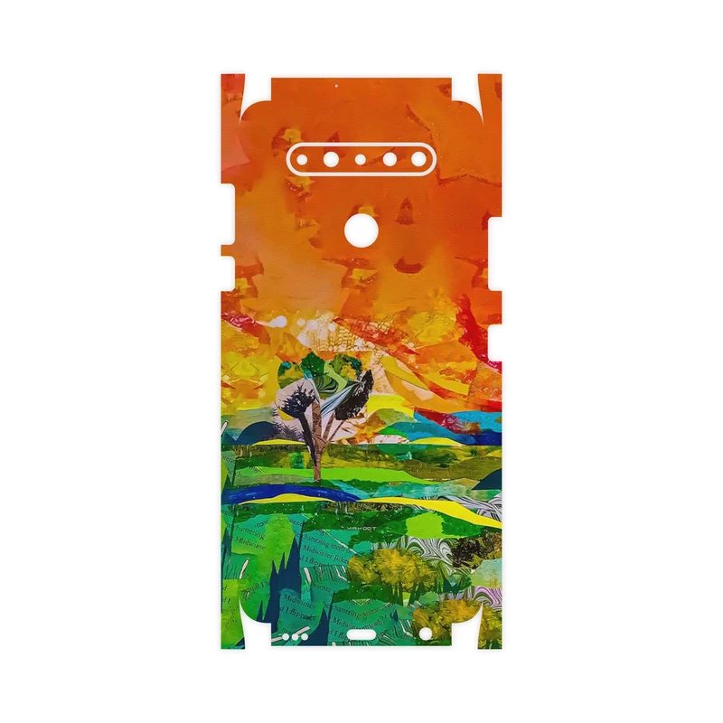 برچسب پوششی ماهوت مدل Collage of Painting-FullSkin مناسب برای گوشی موبایل ال جی K51s