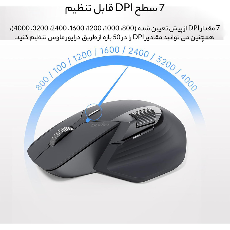 ماوس بی سیم رپو مدل MT760