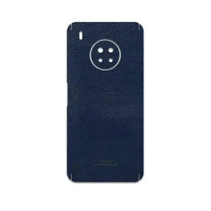 MAHOOT Deep-Blue-Leather Cover Sticker for Huawei Y9a
