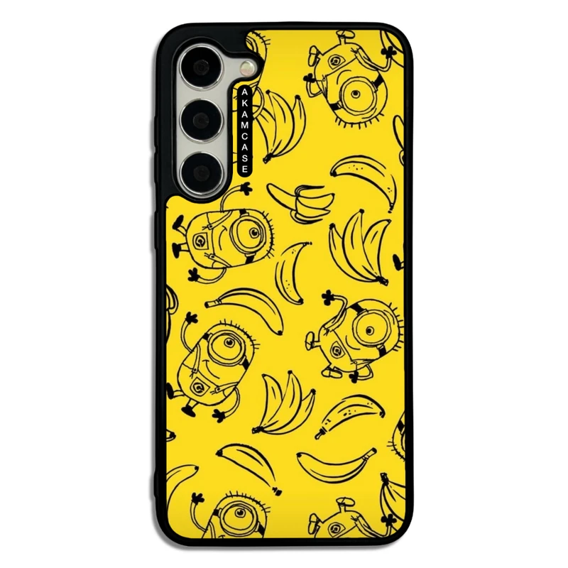کاور آکام مدل AMC-WSGS23P-MINIONS14 مناسب برای گوشی موبایل سامسونگ Galaxy S23 Plus
