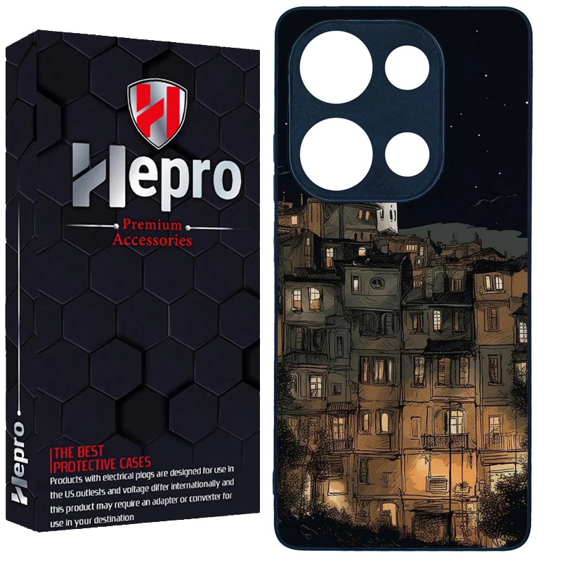 کاور هپرو طرح فانتزی مدل TPU مناسب برای گوشی موبایل شیائومی Poco M6 Pro 4G