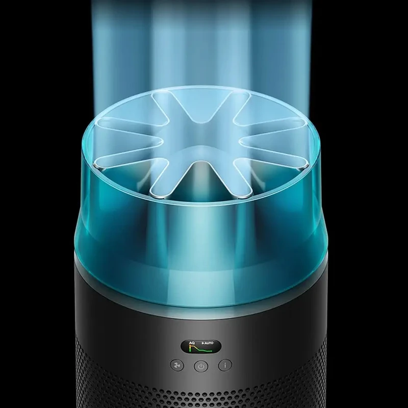 عکس شماره 5 : دستگاه تصفیه کننده هوا خانگی ۲مرحله ای دایسون مدل hushjet compact hj10