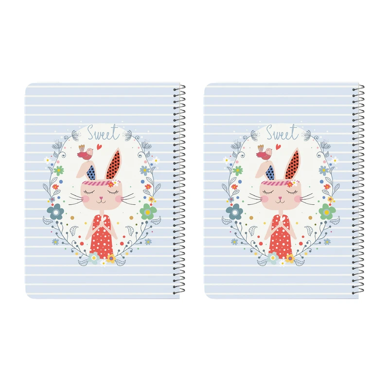 دفتر مشق 50 برگ کد B مجموعه 2 عددی