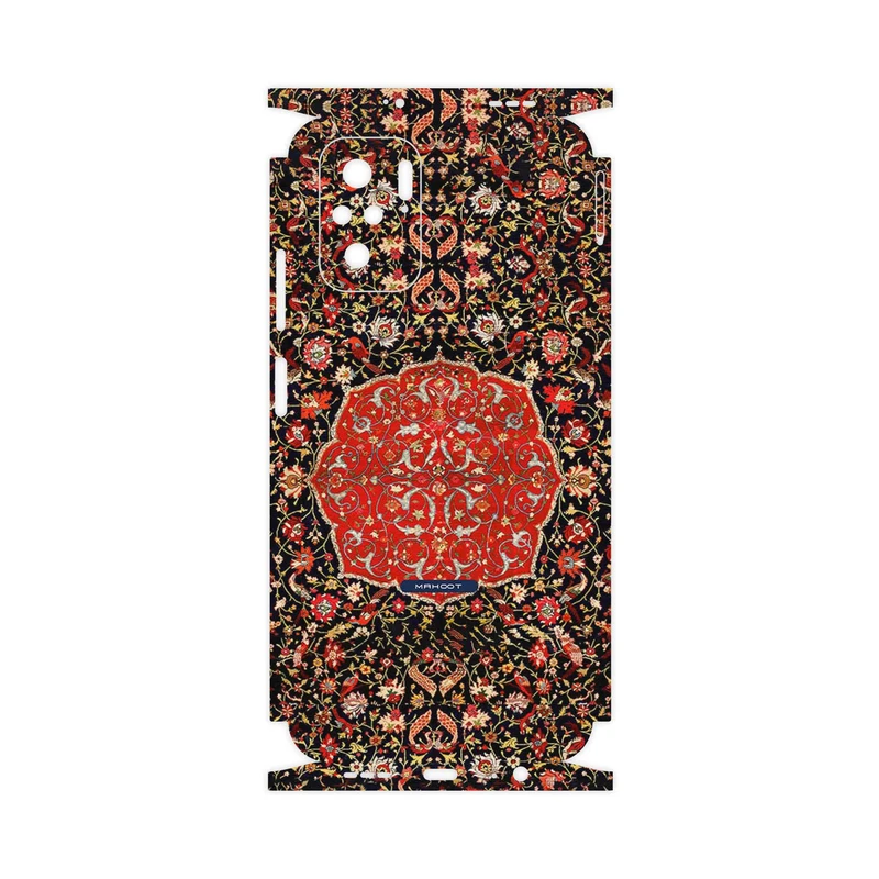 برچسب پوششی ماهوت مدل Persian_Carpet_Red-FullSkin مناسب برای گوشی موبایل شیائومی Poco M5s