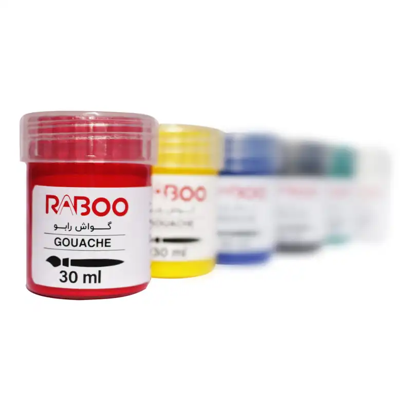 گواش شش رنگ مدل رابو 9802