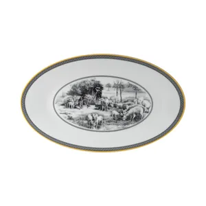 دیس چینی زرین ایران مدل ایتالیا 24 ویلیج درجه یک