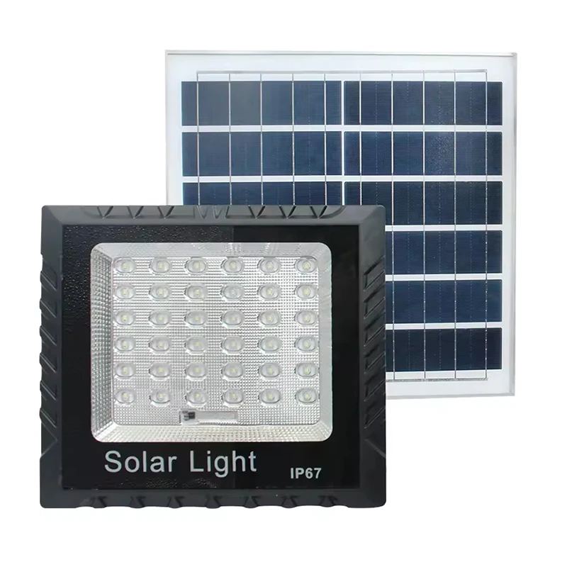 عکس شماره 8 : پروژکتور خورشیدی مدل 2win-200w به همراه پنل خورشیدی بسته سه عددی