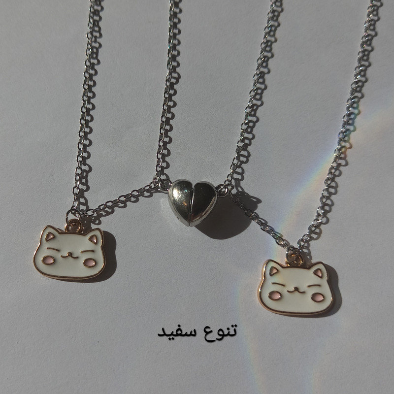 گردنبند دخترانه مدل گربه کیتی مگنتی بسته 2 عددی گردنبند دخترانه مدل گربه کیتی مگنتی بسته 2 عددی