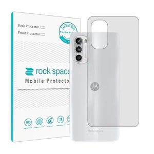 Transparent Rockspace  HyGEL phone back protector suitable for Motorola Moto G52 mobile phone