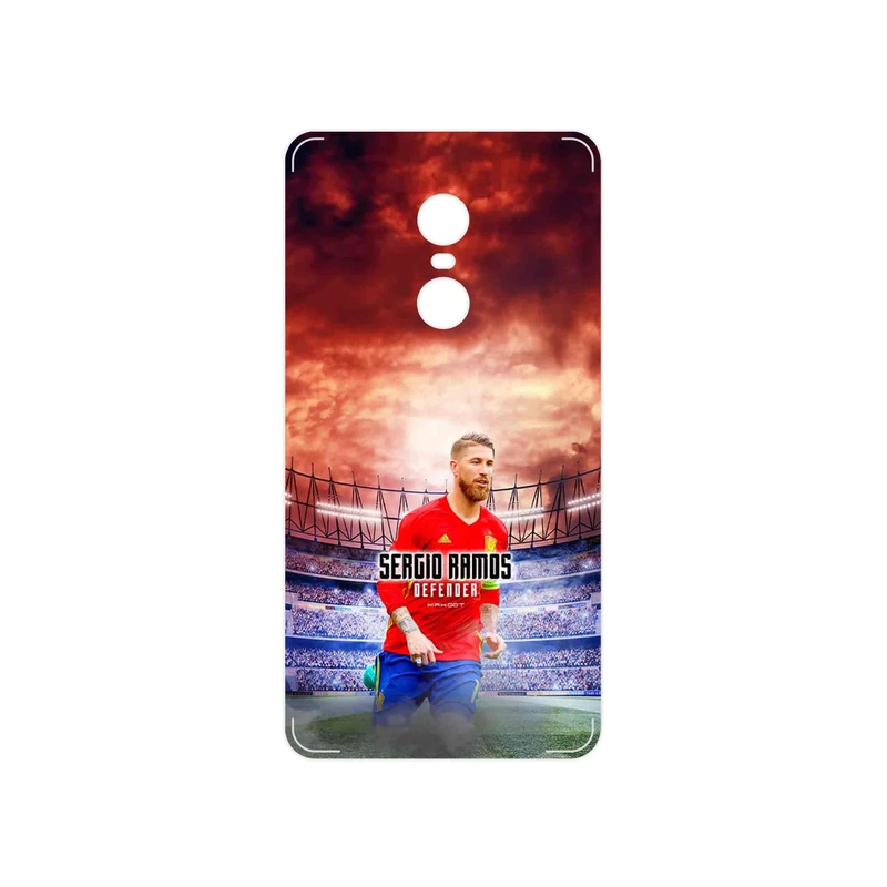برچسب پوششی ماهوت مدل Sergio Ramos مناسب برای گوشی موبایل شیائومی Redmi Note 4