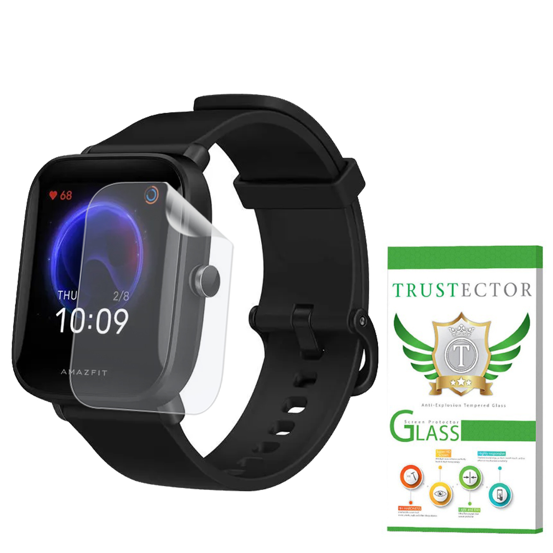 محافظ صفحه نمایش نانو تراستکتور مدل TPWTA-Glass مناسب برای ساعت هوشمند امازفیت Bip U
