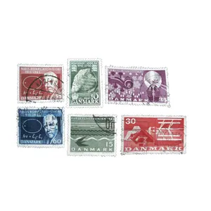 تمبر یادگاری مدل دانمارک کد DS4708 مجموعه 6 عددی