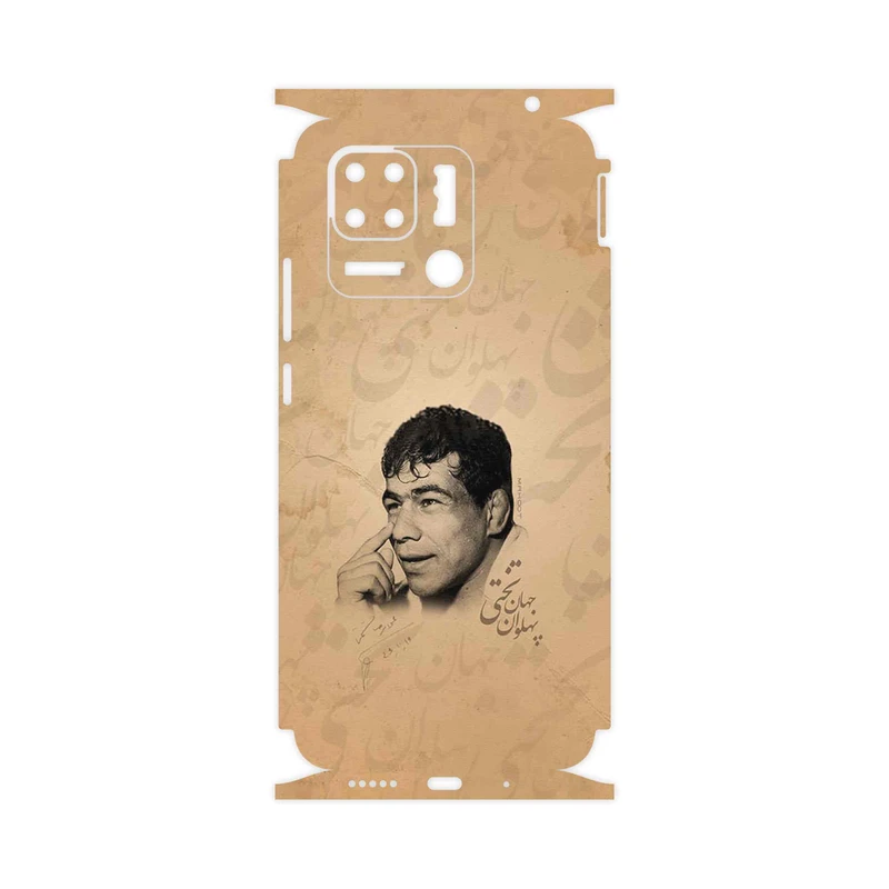 برچسب پوششی ماهوت مدل Gholamreza_Takhti-FullSkin مناسب برای گوشی موبایل شیائومی Redmi 10 Power