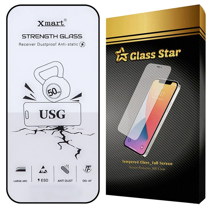 محافظ صفحه نمایش گلس استار مدل XMTG مناسب برای گوشی موبایل اپل iPhone 13 Pro Max / iPhone 14 Plus