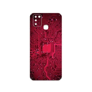 MAHOOT Red-Printed-Circuit-Board Cover Sticker for Infinix Smart 6 X657B