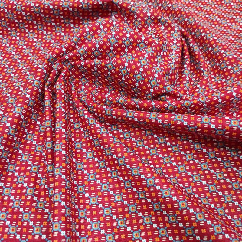 	 پارچه لباس مدل نخی طرح سنتی b23