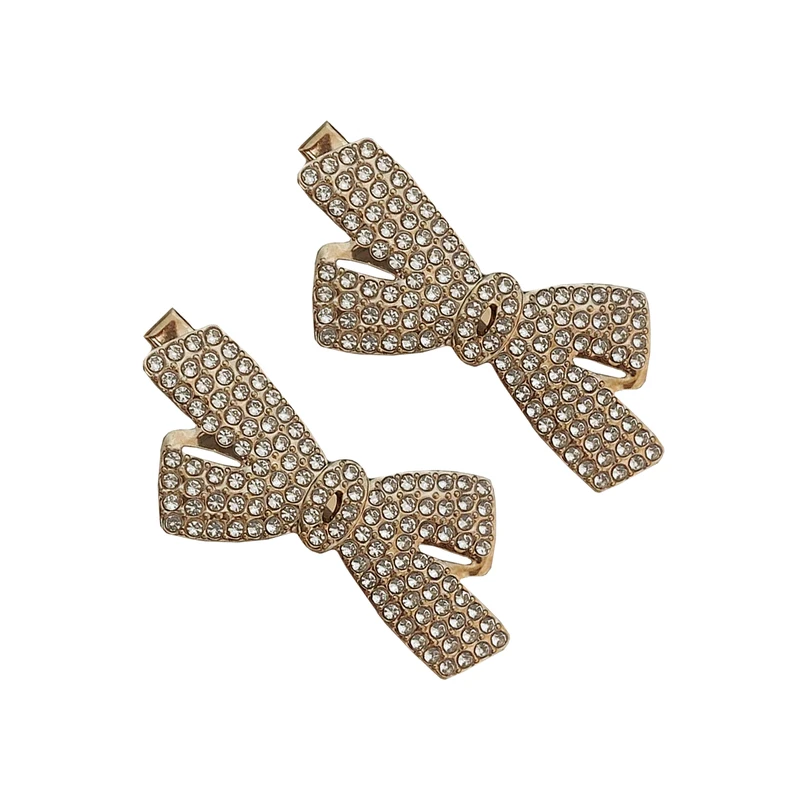 گیره مو دخترانه طرح پاپیون کد 170017 مجموعه 2 عددی 