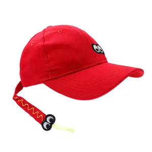 کلاه کپ بچگانه طرح LIN-CHESH رنگ قرمز