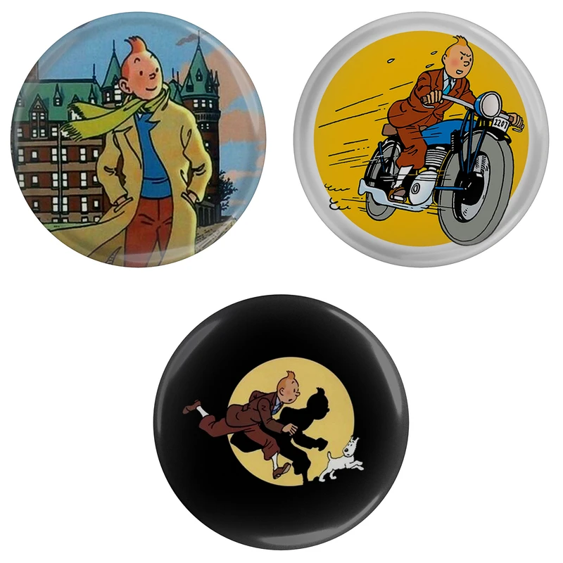 پیکسل مدل S3-6 طرح انیمیشن ماجرا های تن تن مجموعه 3 عددی