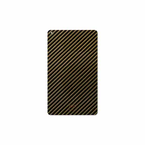 MAHOOT Glossy-Brown-Fiber Cover Sticker for Samsung Galaxy Tab A 8.0 2019 T290