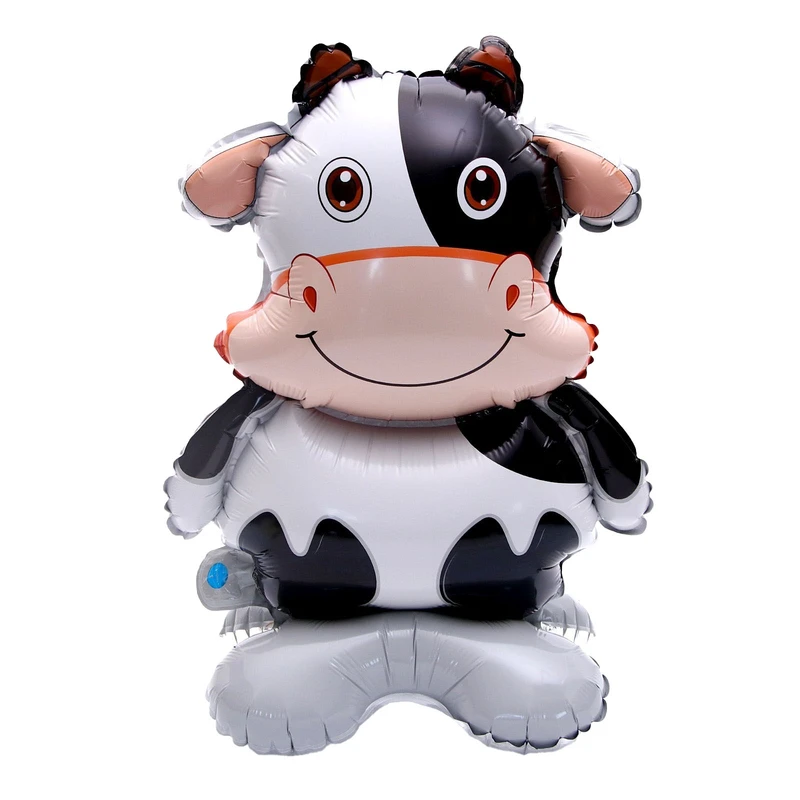 بادکنک فویلی مدل استند گاو کد DB21