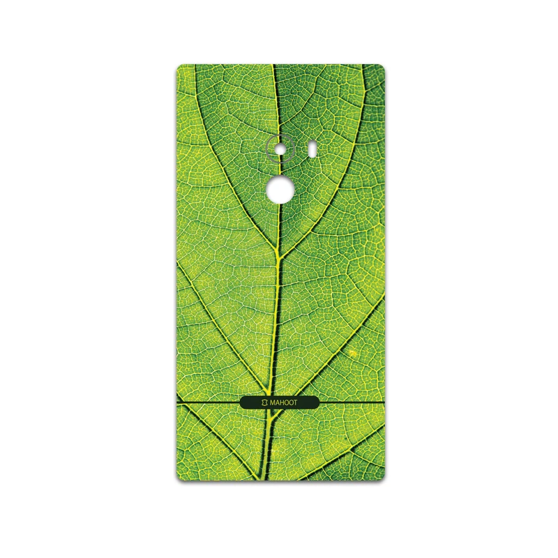 برچسب پوششی ماهوت مدل Leaf-Texture مناسب برای گوشی موبایل شیائومی Mi Mix