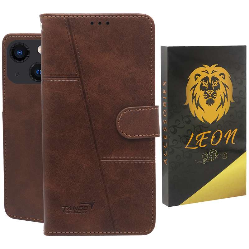کیف کلاسوری لئون مدل Tango مناسب برای گوشی موبایل اپل iPhone 13 کیف کلاسوری لئون مدل Tango مناسب برای گوشی موبایل اپل iPhone 13