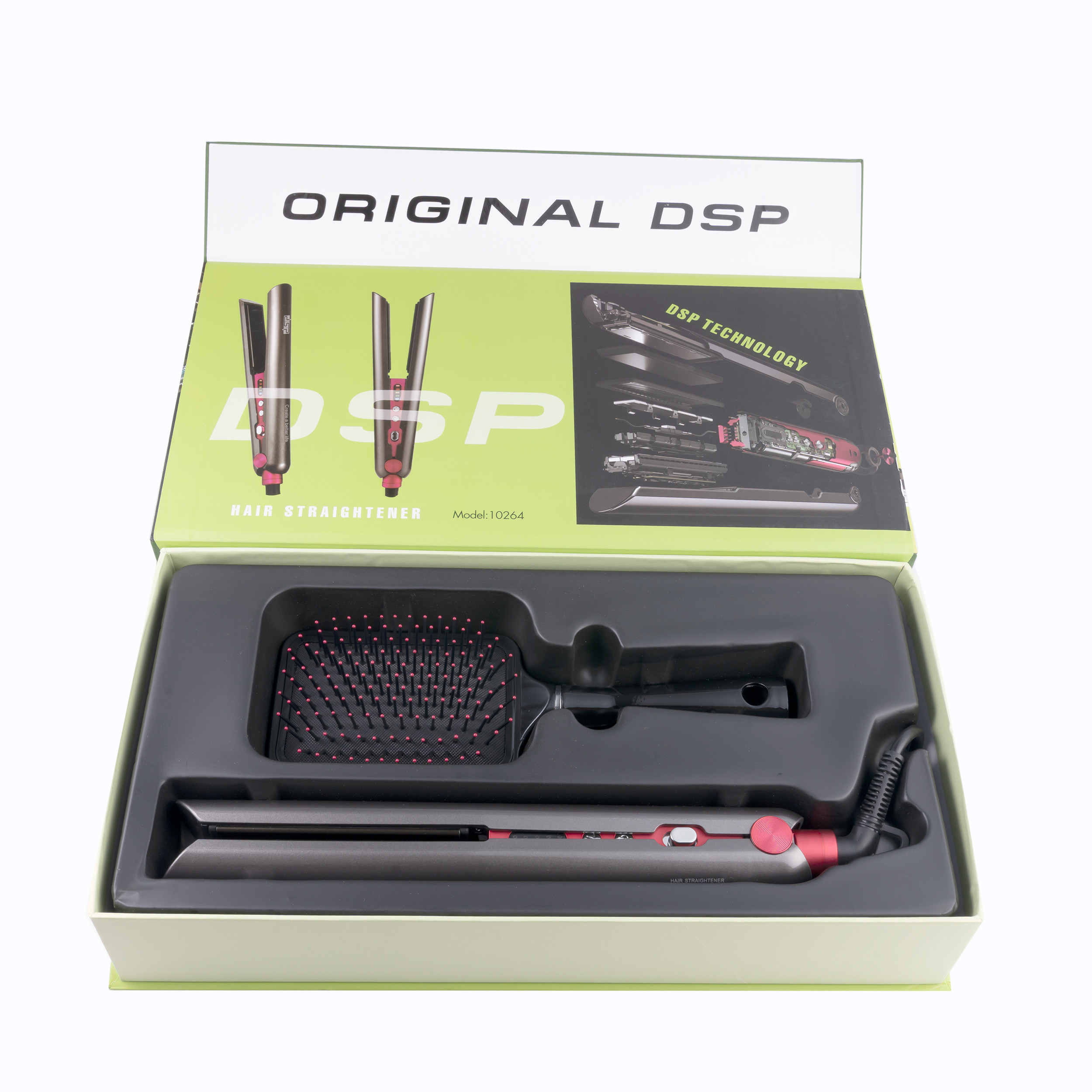 اتو مو دی اس پی مدل 10264 به همراه برس مو