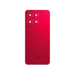 MAHOOT Matte-Warm-Red Cover Sticker for Honor X6a