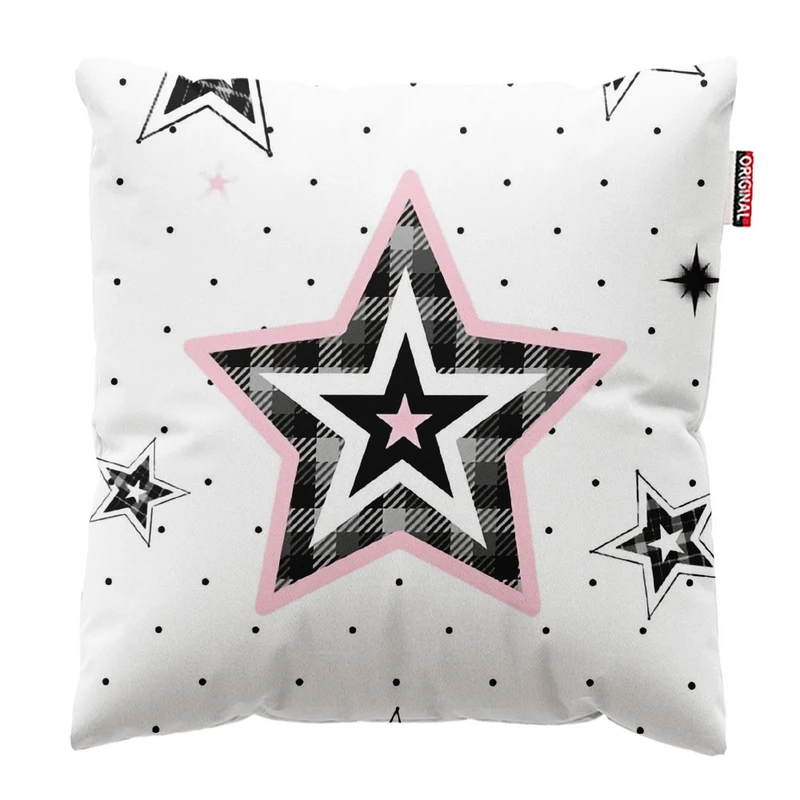 کوسن پاد آفرین طرح ستاره سایز 30*30 سانتی متر