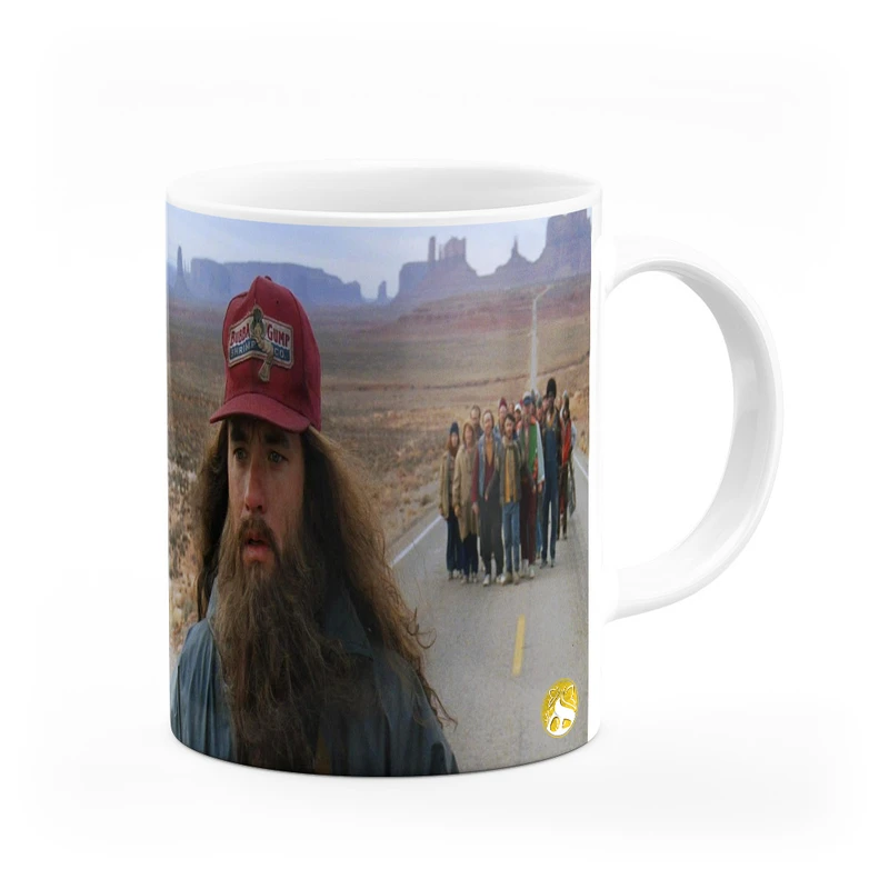 ماگ هومرو طرح فارست گامپ مدل MG6452