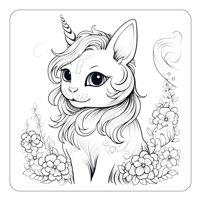 مگنت کاکتی طرح اسب تک شاخ و یونیکورن مدل mp31555