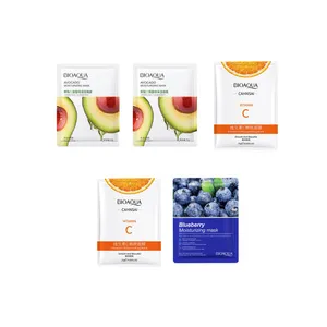 ماسک صورت بایو آکوا مدل Mixed وزن 25 گرم مجموعه 5 عددی