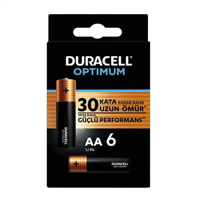 باتری قلمی دوراسل مدل OPTIMUM-30Kata بسته شش عددی