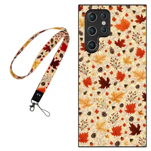 Megafone Fall 0017 Cover For Samsung Galaxy S22 Ultra 5G Mobile Neckband