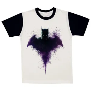 تی شرت آستین کوتاه پسرانه مدل بتمن A130