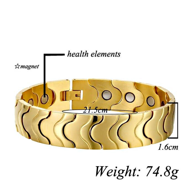 دستبند مغناطیسی مدل wave کد a72